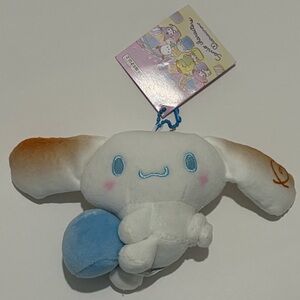 Sanrio Cinnamoroll Marshmallow Mochi Feel Plush Charm/Keychain